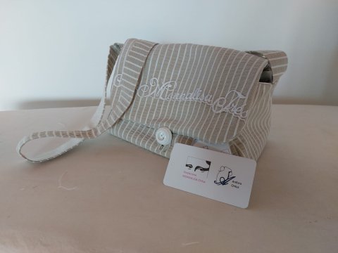 Borsa fantasia a righe